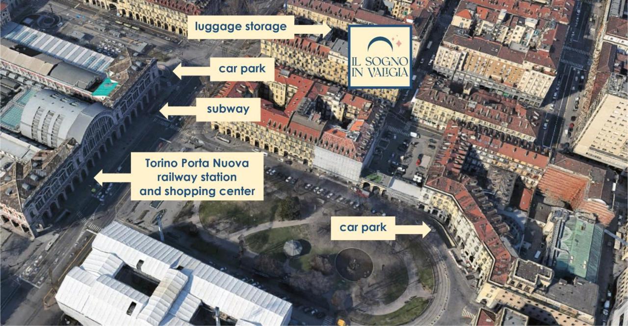 Ferienwohnung Il Sogno In Valigia Turin Exterior foto